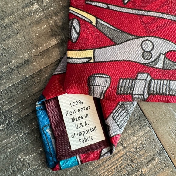 Home Improvement More Power Tools Novelty Tie - Picture 3 of 6